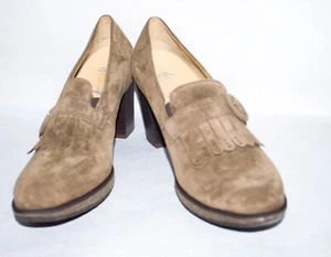 Ara Becky Loafer Pump Teak Suede. Made In Romania - Picture 1 of 10