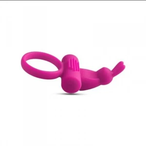 Anillo Falo Vibrante Estimulador Clítoris Rabbit de Silicona Sex Toys Hombre D - Imagen 1 de 4