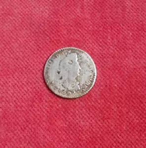 Louis XIV : 4 Sols aux 2 L 1692 S Reims ! - Bild 1 von 2