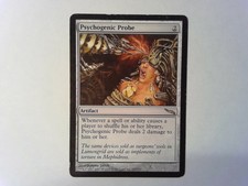 Psychogenic Probe	 Mirrodin - Magic the Gathering Mtg artifact