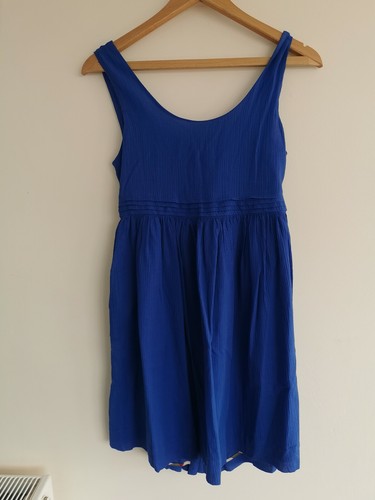 Burberry Abito da donna! Taglia 14Y US! 164 CM! 100% cotone! Colore Blu! MSRP $235