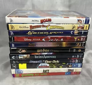 Kids Movie Lot Marvel Disney Dreamworks 11 DVDs Total - Foto 1 di 2