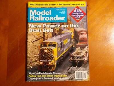 MODEL RAILROADER Magazine February 1998 - Image 1 of 2