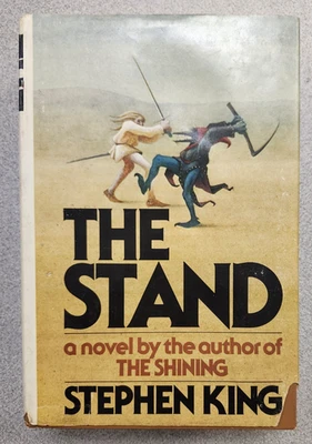 The Stand By Stephen King, Book Club Edition, HBDJ,  V7 Gutter Code Foto 1 de 4