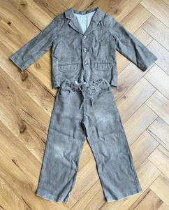 Monsoon Boys 100% Linen Suit Blazer and Trousers Age 4-5 Years - Picture 1 of 6