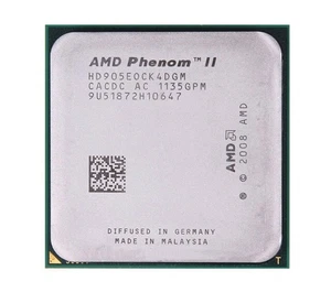 AMD Phenom II X4 925 X4 631 X4 638 X4 641 X4 651 X4 905E CPU Processor - Picture 1 of 12