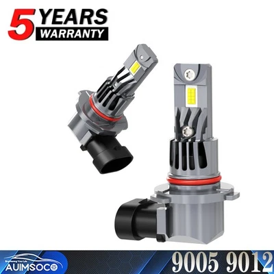 Para Fiat 500L 2014-2020 4 Puertas Pop 1.4L 9012 9005 Faros LED Vigo Blanco Foto 1 de 4