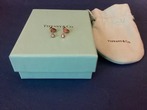 TIFFANY UND CO. ELSA PERETTI DBY 0,06 KARAT FP OHRSTECKER - Bild 1 von 7