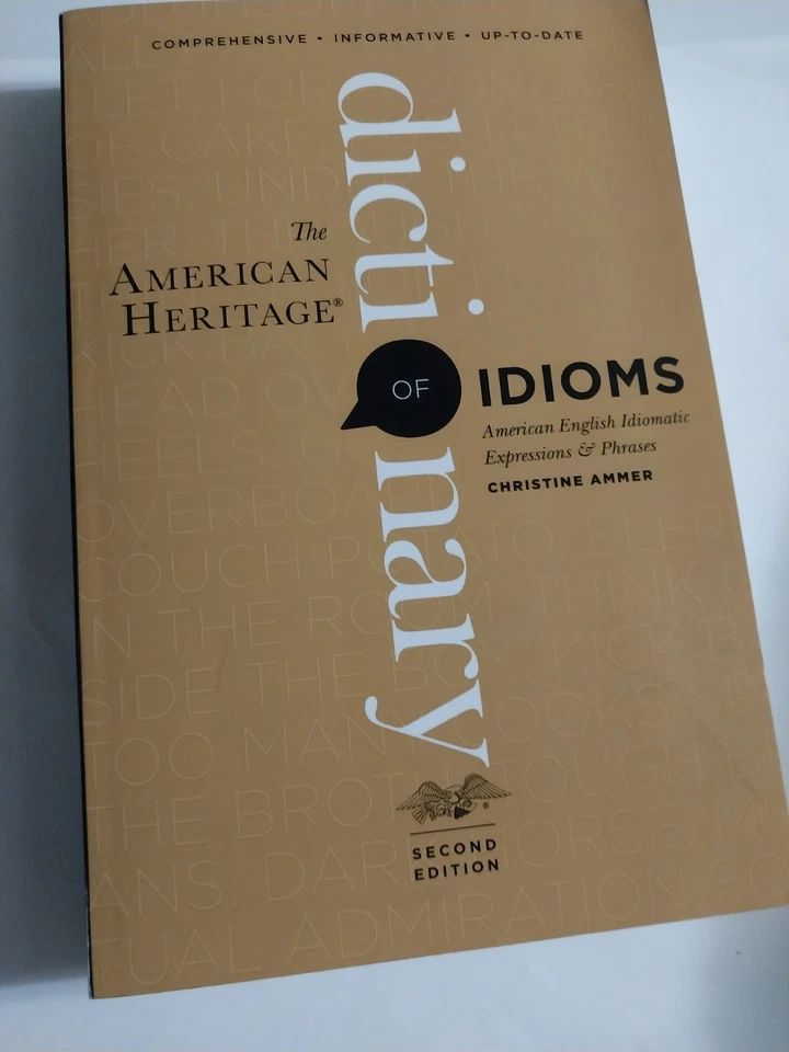 THE AMERICAN HERITAGE DICTIONARY OF  IDIOMS.  SECOND EDITION - Imagem 1 de 1