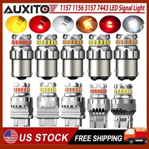 3157/7443/1156/1157 LED Turn Signal Light Bulb Anti Hyper Flash [Multi Choice] - Picture 1 of 26