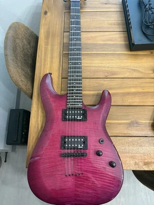 Schecter Guitar Research Omen Extreme-6 Electric Guitar Electric Magenta - Image 1 of 4