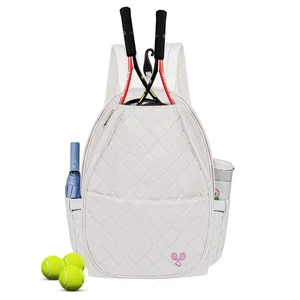 Tennis Backpack Tennis Bag - Large Storage Holds 2-3 Rackets and Necessities - Picture 1 of 13