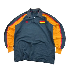 CANTERBURY LONGSLEEVE RUGBY DEUSCHLAND GERMANY VINTAGE 90S SWEATSHIRT BLOKCORE - Picture 1 of 7