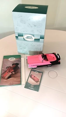 Hallmark 1994 Pink Kiddilac Kiddie Car Classics Pink Pedal Car 1956 Gorton Box Foto 1 de 4