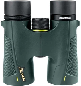 Alpen Alpen Shasta Ridge 10x42 Binocular, BAK4, Multicoated, Dark Green, : 394SR - Picture 1 of 9