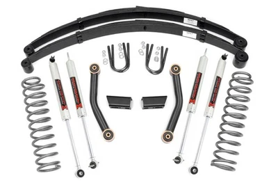 Kit de elevación Rough Country 3" para Jeep Cherokee XJ 1984-2001 2x2/4x4 - 63041 Foto 1 de 4