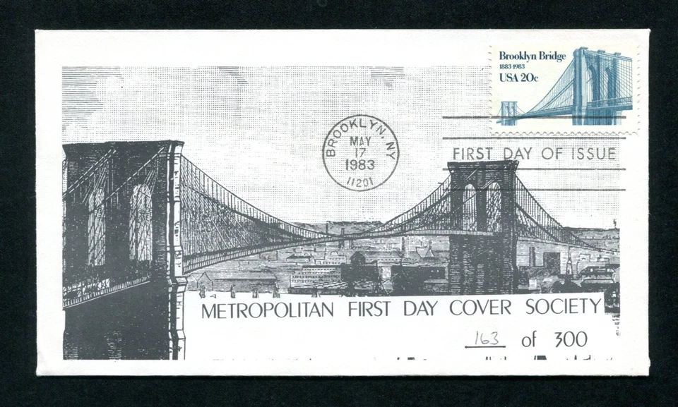 Sc. 2041 Brooklyn Bridge FDC - Metropolitan FDC Society - Image 1 of 1