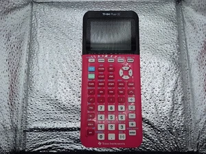 Texas Instruments TI-84 Plus CE Graphing Calculator Pink Tested Working - Picture 1 of 7