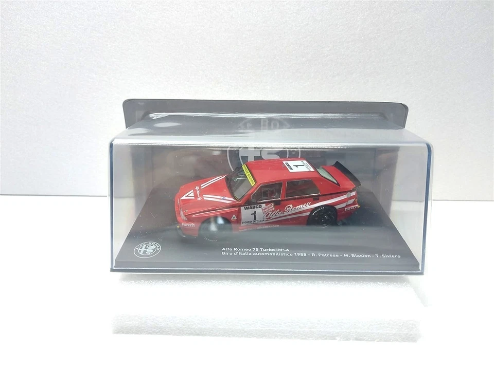 Alfa Romeo 75 Turbo IMSA - Giro d'Italia 1988 #1 - 1/43 Alfa Romeo Sport - Immagine 1 di 1