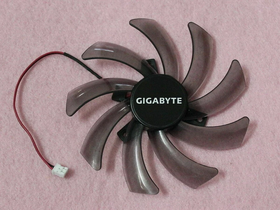 Cooler Fan For GIGABYTE GTX 650 GTX 660Ti PLD10010S12H 95mm 2Pin Graphics Card - Image 1 of 1