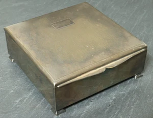 Vieux en Argent Hoka Boîte à Bijoux Bijou Coffret - Picture 1 of 13