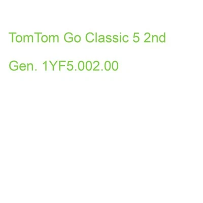 TomTom Go Classic 5 2nd Gen. 1YF5.002.00 (0636926107617) - Bild 1 von 2
