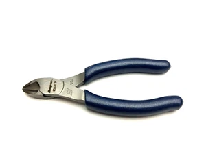 Snap On Tools NEW 85ACFMB Power Blue Soft Grip 5" Diagonal Cutter Pliers USA - Picture 1 of 10
