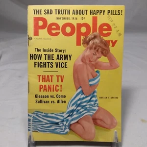 People Today Magazine November 1956 Marian Stafford Dave Brubeck - Picture 1 of 9