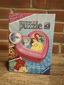 Ravensburger 3D Disney Princess Puzzle- Heart Trinket Box - Picture 1 of 2