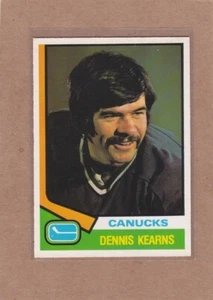 1974-75 O PEE CHEE HOCKEY DENNIS KEARNS #366 CANUCKS EXMT/EXMT+ *A29220 - Picture 1 of 1