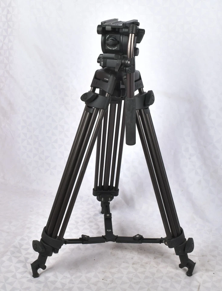 *Libec RT30B 3-Section Tripod w/ Libec RH25R Fluid Head NO PLATE!!! - Image 1 of 4