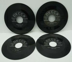 4 Kitty Wells Country EP's 7" 45 DECCA 1955-1959 - Foto 1 di 8