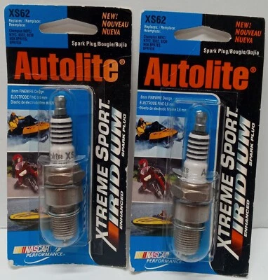 Lote de 2 Bujías Autolite XS62 Xtreme Sport Iridium..................... 5G Foto 1 de 2
