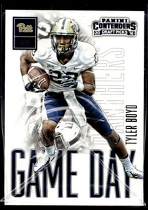 2016 Panini Contenders Draft Picks Tyler Boyd Pittsburgh Panthers #12