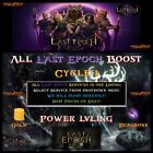 ✨Last Epoch Cycle 1.0💥All Last Epoch Boost💥Power LvL💥Gold💥Dungeon💥Softcore✨