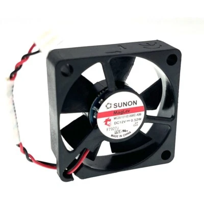 35mm 12V Mute Fan for Sunon MC35101V2-000C-A99 MC35101V2-0000-A99 0.52W 7500RPM - Image 1 of 4