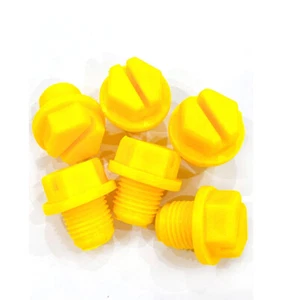 M8 M10 M12 M14 M16 1,0 mm tapón de rosca de plástico dentado fino tapones de tornillo de plástico - Imagen 1 de 2