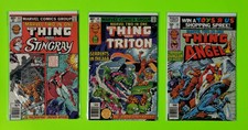 Marvel Two-in-one THING #64, 65, 68 Comic Book LOT '80 Stingray, Angel SALE