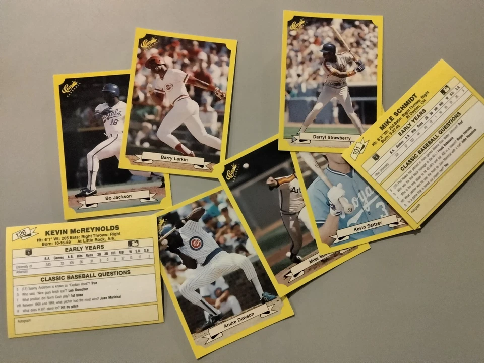 1987 Baseball Travel Edition⚾ cards (you pick) yellow back singles Free Ship - Image 1 of 2