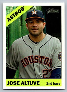 2015 Topps Heritage Silver Foil  Jose Altuve 455