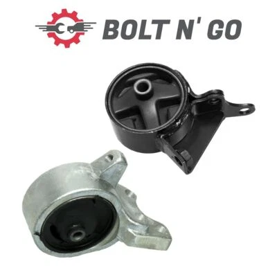 2PCS Front & Front R Engine Motor Mount Fits Nissan NX 91-93/ Sentra  95-99 1.6L - Image 1 of 4