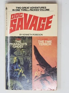 KENNETH ROBESON 1ST ED-Doc Savage: #101 The Pharaoh's Ghost /#102 Time Terror - Imagen 1 de 4