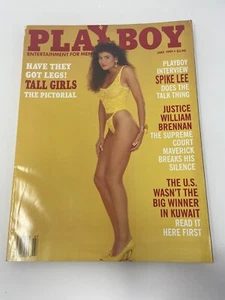 Vintage Playboy Magazine July 1991 - Picture 1 of 3