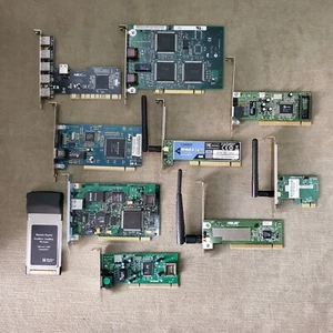 Lot of 10 Network Cards WD NEC Netgear Linksys Asus and more - Picture 1 of 19