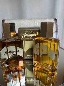 Caron Yatagan perfume set. Edt 60 ml, AR 60 ml, savon 90g. Vintage. - Picture 1 of 6