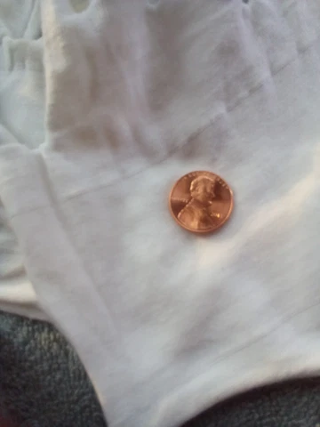 2013 P Uncirculated (BU) Lincoln Shield Cent (Penny) Brilliant color.splatter Cover