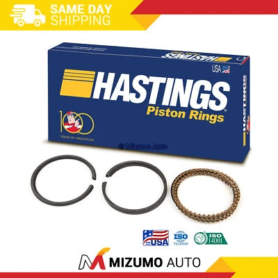 Anillos de pistón Hastings aptos para Dodge Cummins 07-17 6,7 L turbo diésel ETJ ETK ISB 200 Foto 1 de 4