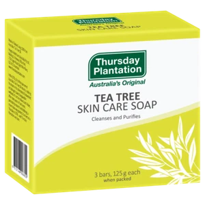 Thursday Plantation Tea Tree Skin Care Soap 3 x 125g Cleans and Purifies - Bild 1 von 4