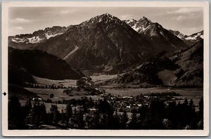 Postcard RPPC Bad Oberdorf Bavaria Luftkurort with Breitenberg and Rotspitze - Picture 1 of 2