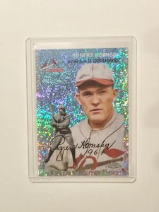 Topps Chrome Platinum Anniversary 2023 Rogers Hornsby Speckle Refractor #495 . - Bild 1 von 2